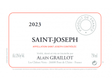 Domaine Alain GRAILLOT Saint-Joseph red 2023 bottle 75cl