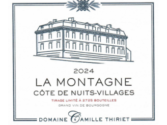Domaine Camille THIRIET La Montagne 2023 la bouteille 75cl