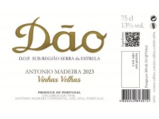 Antonio MADEIRA Vinhas Velhas Branco 2023 bottle 75cl