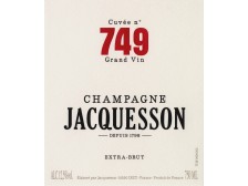 Champagne JACQUESSON Extra-Brut Cuvée n°749 ---- bottle 75cl