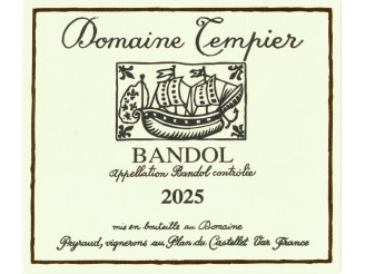 Domaine TEMPIER Bandol blanc 2025 bottle 75cl