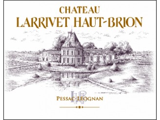 Château LARRIVET HAUT-BRION rouge 2017 la bouteille 75cl