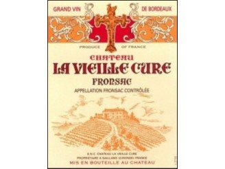 Château La VIEILLE CURE rouge 2019 la bouteille 75cl