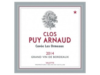 Clos PUY ARNAUD "Les Ormeaux" 2016 bottle 75cl