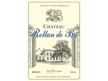 Château ROLLAN DE BY rouge 2016 la bouteille 75cl