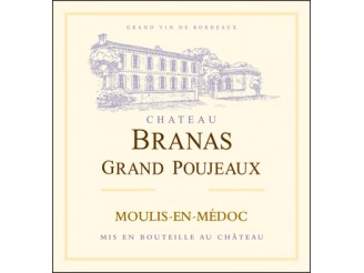 Château BRANAS GRAND POUJEAUX Red 2016 bottle 75cl