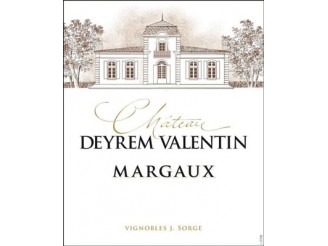 Château DEYREM VALENTIN Cru Bourgeois 2017 wooden case of 6 bottles 75cl