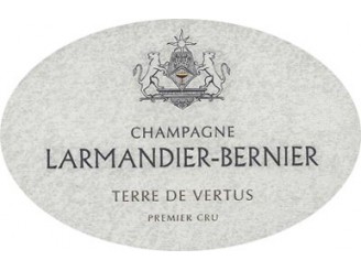 Champagne LARMANDIER-BERNIER Terre de Vertus 1er cru Non Dosé - Blanc de blancs 2015 le magnum 150cl