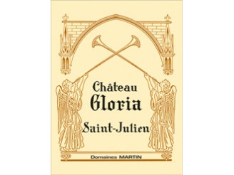 Château GLORIA rouge 2017 la bouteille 75cl