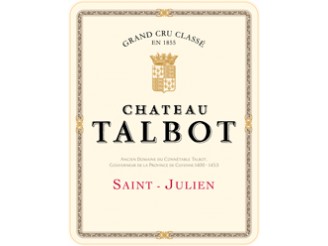 Château TALBOT 4ème grand cru classé 2020 wooden case of 1 magnum 150cl