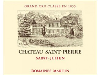 Château SAINT-PIERRE 4ème grand cru classé 2017 6 bottles 75cl