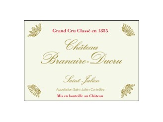 Château BRANAIRE-DUCRU 4ème Grand cru classé 2014 la bouteille 75cl