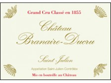 Château BRANAIRE-DUCRU 4ème Grand cru classé 2020 la bouteille 75cl