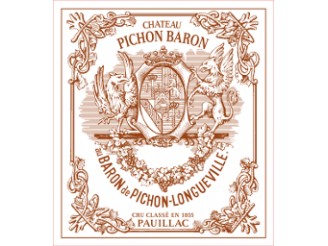 Château PICHON-LONGUEVILLE BARON 2ème Grand cru classé 2010 la bouteille 75cl