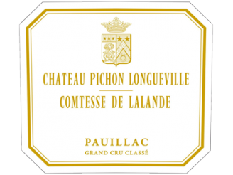 Château PICHON-LONGUEVILLE COMTESSE de LALANDE 2ème Grand cru classé 2016 la bouteille 75cl