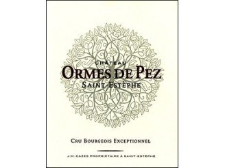 Château ORMES de PEZ rouge 2021 la bouteille 75cl