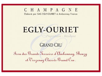 Champagne ÉGLY-OURIET Brut Grand cru ---- la bouteille 75cl