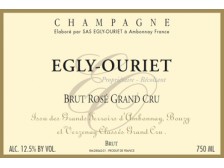 Champagne ÉGLY-OURIET Brut Grand cru Rosé ---- la bouteille 75cl