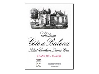 Château CÔTE DE BALEAU Grand cru classé 2021 la bouteille 75cl