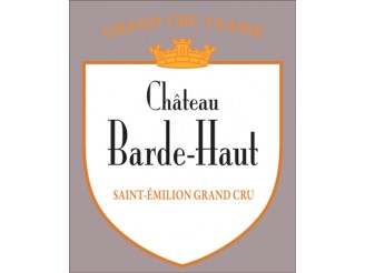 Château BARDE-HAUT Grand cru classé 2021 la bouteille 75cl