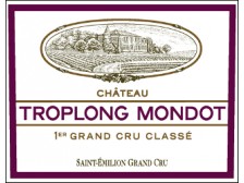 Château TROPLONG-MONDOT 1er Grand cru classé 2017 la bouteille 75cl