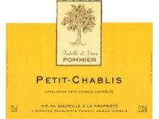 Domaine POMMIER Petit-Chablis Hauterivien blanc 2022 les 6 bouteilles 75cl