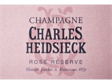 Champagne Charles HEIDSIECK Rosé Réserve ---- la bouteille 75cl