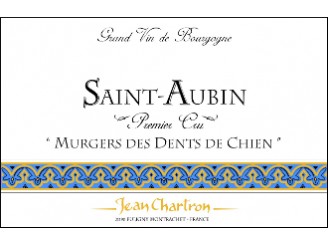 Domaine Jean CHARTRON Saint-Aubin Murgers des Dents de Chien 1er cru dry white 2019 bottle 75cl