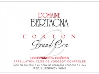 Domaine BERTAGNA Corton Les Grandes Lolières Grand cru red 2011 bottle 75cl