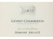 Domaine ARLAUD Gevrey-Chambertin village red 2021 bottle 75cl