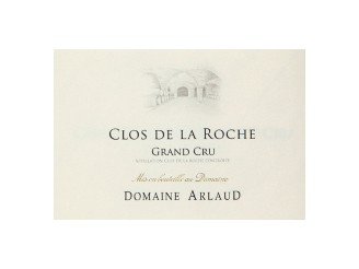 Domaine ARLAUD Clos de la Roche Grand cru rouge 2021 la bouteille 75cl