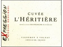 Domaine Nicolas ROSSIGNOL Bourgogne L'Héritière red 2018 bottle 75cl