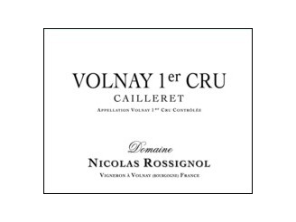 Domaine Nicolas ROSSIGNOL Volnay Cailleret 1er cru red 2018 bottle 75cl