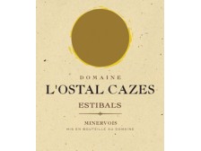 Domaine de L'OSTAL Estibals rouge 2020 la bouteille 75cl