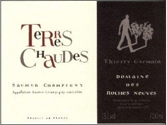 Domaine des ROCHES NEUVES Saumur-Champigny Terres Chaudes red 2021 bottle 75cl