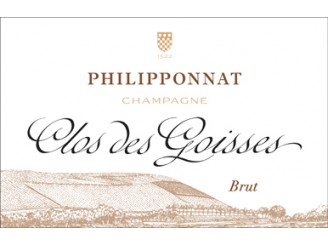 Champagne PHILIPPONNAT Clos des Goisses Brut 2014 la bouteille 75cl