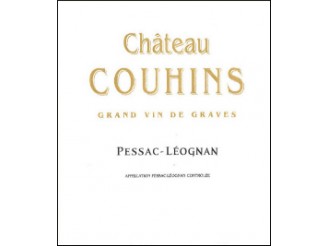 Château COUHINS rouge 2016 la bouteille 75cl