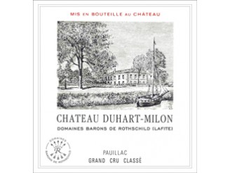 Château DUHART-MILON 4ème Grand cru classé 2015 la bouteille 75cl