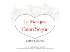 Le MARQUIS de CALON SÉGUR Second vin du Château Calon-Ségur Primeurs 2023