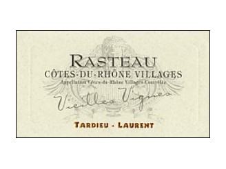 TARDIEU-LAURENT Rasteau Vieilles Vignes rouge 2021 la bouteille 75cl