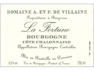 Domaine de VILLAINE Côte Chalonnaise La Fortune red 2020 bottle 75cl
