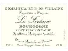 Domaine de VILLAINE Côte Chalonnaise La Fortune rouge 2020 la bouteille 75cl