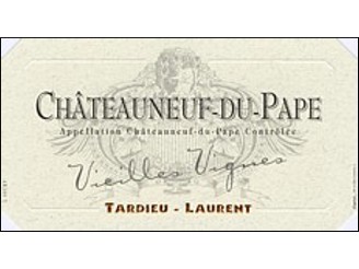 TARDIEU-LAURENT Châteauneuf-du-Pape Vieilles Vignes rouge 2018 la bouteille 75cl