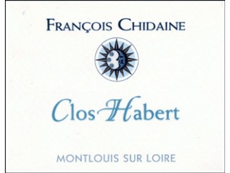 Domaine François CHIDAINE Montlouis-sur-Loire Clos Habert blanc tendre 2020 la bouteille 75cl