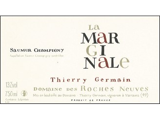 Domaine des ROCHES NEUVES Saumur-Champigny La Marginale rouge 2018 la bouteille 75cl