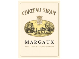 Château SIRAN rouge 2020 la bouteille 75cl