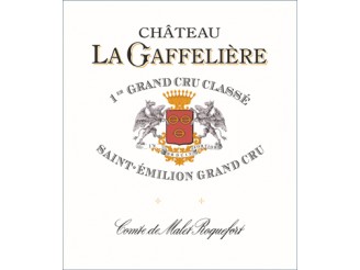 Château LA GAFFELIÈRE 1er grand cru classé 2015 wooden case of 1 magnum 150cl