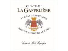 Château LA GAFFELIÈRE 1er grand cru classé 2015 wooden case of 1 magnum 150cl