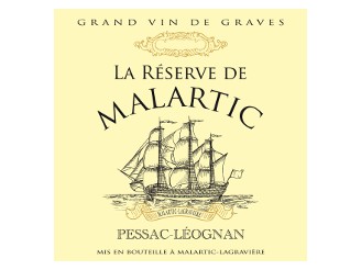 La RÉSERVE de MALARTIC Second red wine from Château Malartic-Lagravière 2018 bottle 75cl