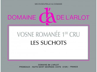 Domaine de L'ARLOT Vosne-Romanée Les Suchots 1er cru rouge 2021 la bouteille 75cl